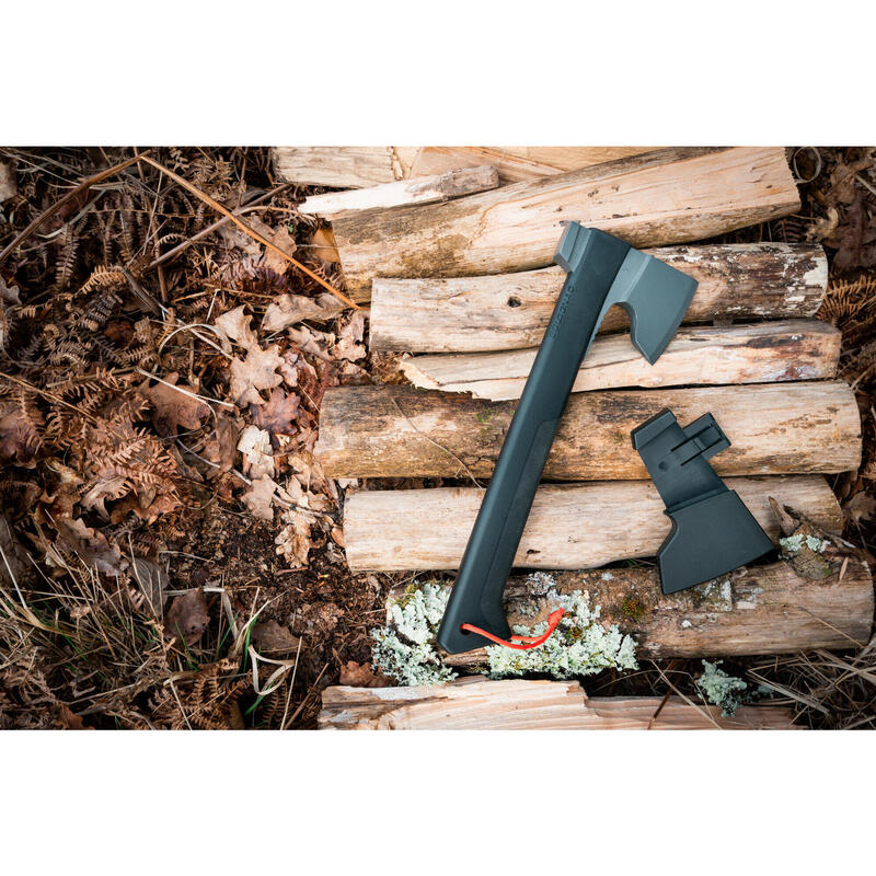 Topor Bushcraft 35 cm negru 