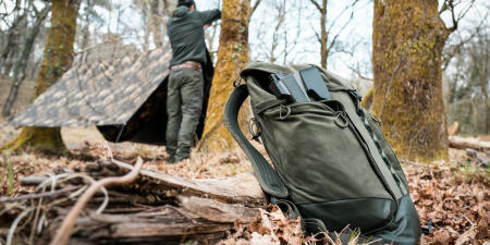 solognac bivouac bushcraft l'art de vivre dans les bois, dans la natur