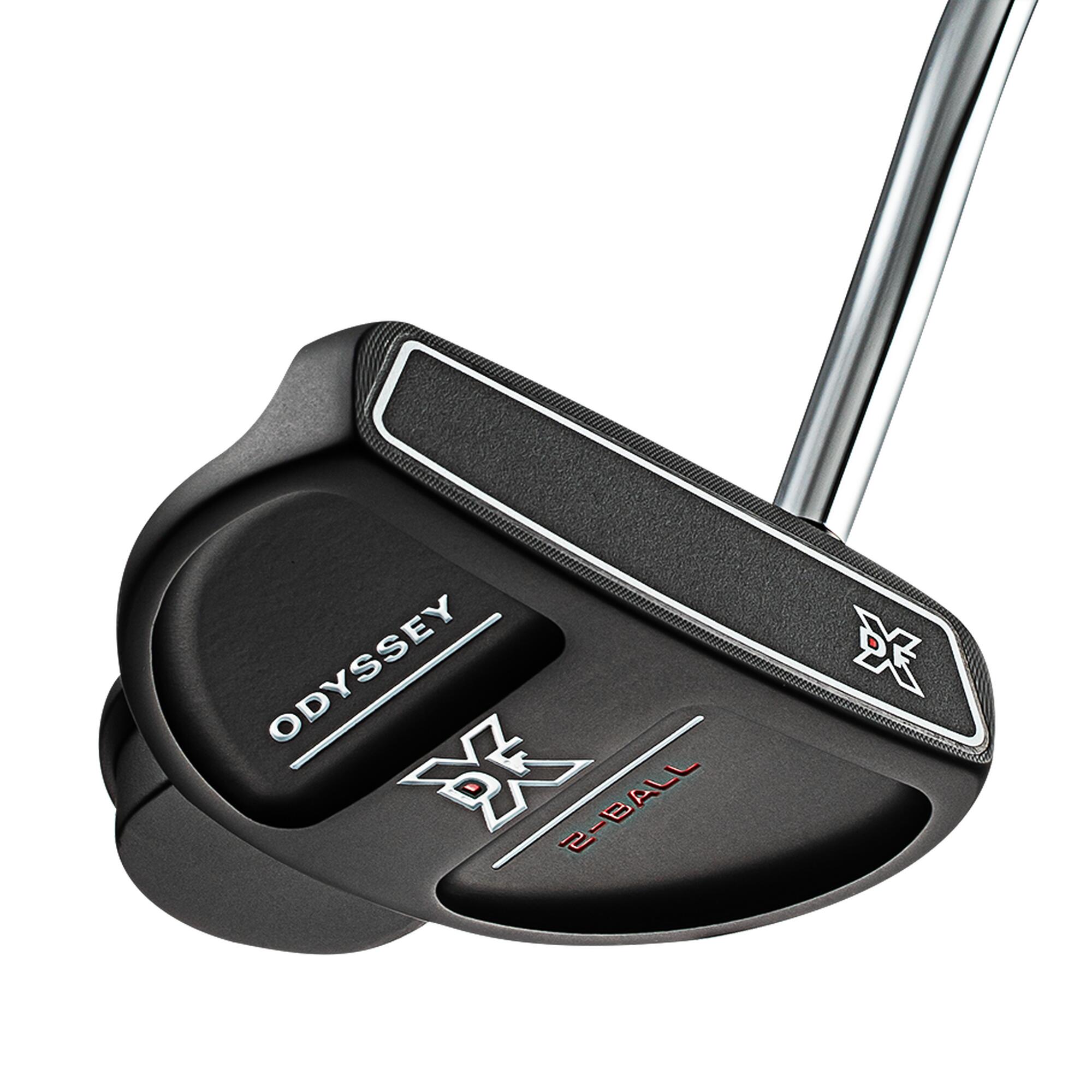 Golf Putter 34" Odyssey DFX 2-Ball Face Balanced Rechtshand schwarz