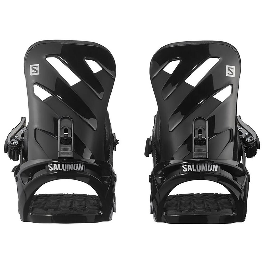 Men's and Women's All-Mountain/Freestyle Snowboard Bindings - RHYTHM Black