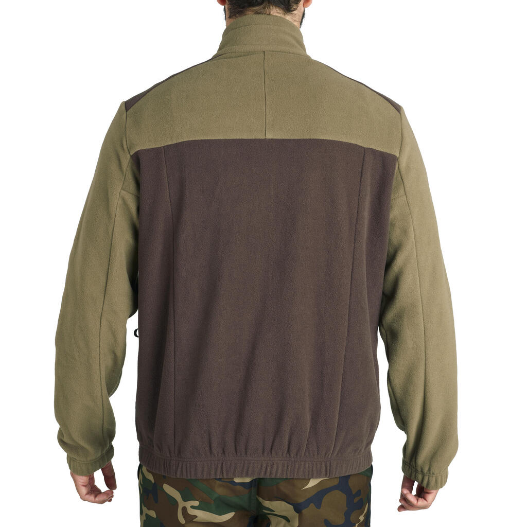 HUNTING FLEECE RECYCLED 500 TWO-TONE BROWN