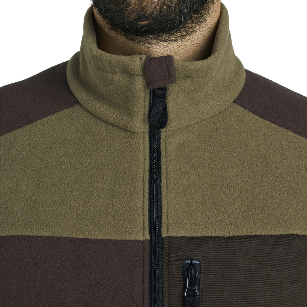 HUNTING FLEECE RECYCLED 500 TWO-TONE BROWN
