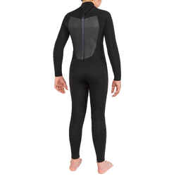 Kids' Surfing Wetsuit Quiksilver Prologue 4/3 mm - Black