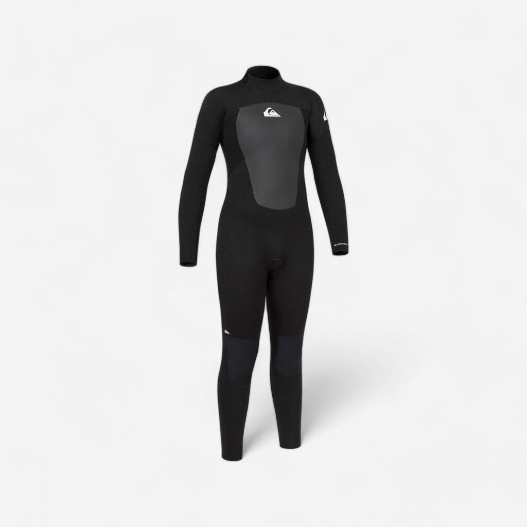 Črna neoprenska obleka QUIKSILVER za otroke (4/3 mm)