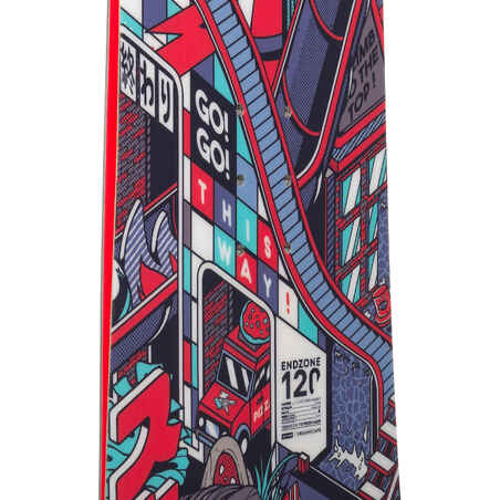 Kids’ Freestyle All Mountain Snowboard- Endzone JR 120 cm