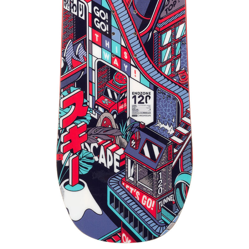 Tabla snowboard 120 cm. allmountain / freestyle Niños Dreamscape Endzone