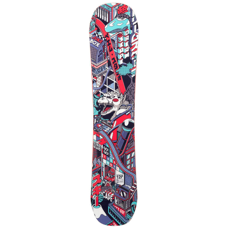 Snowboard voor kinderen all mountain/freestyle Endzone JR 120 cm