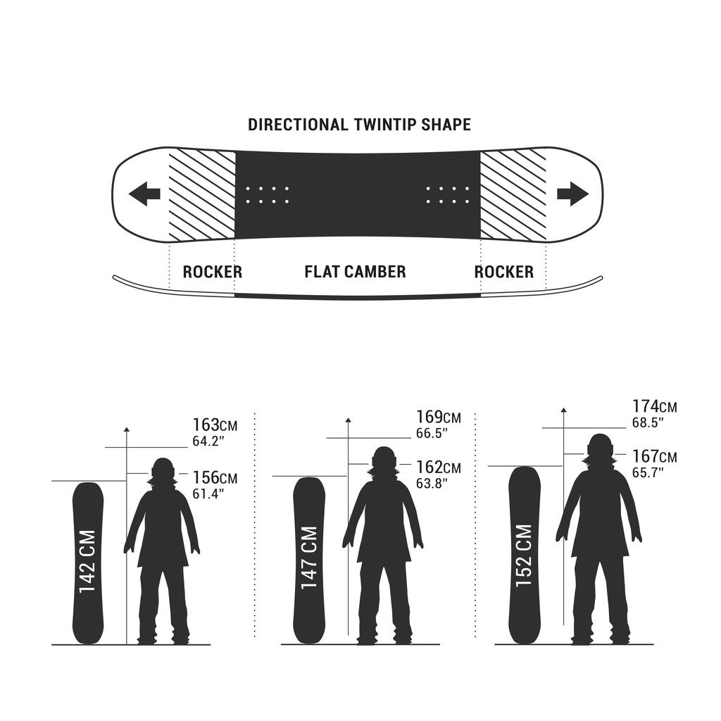 Women’s snowboard all mountain & freestyle SNB 100