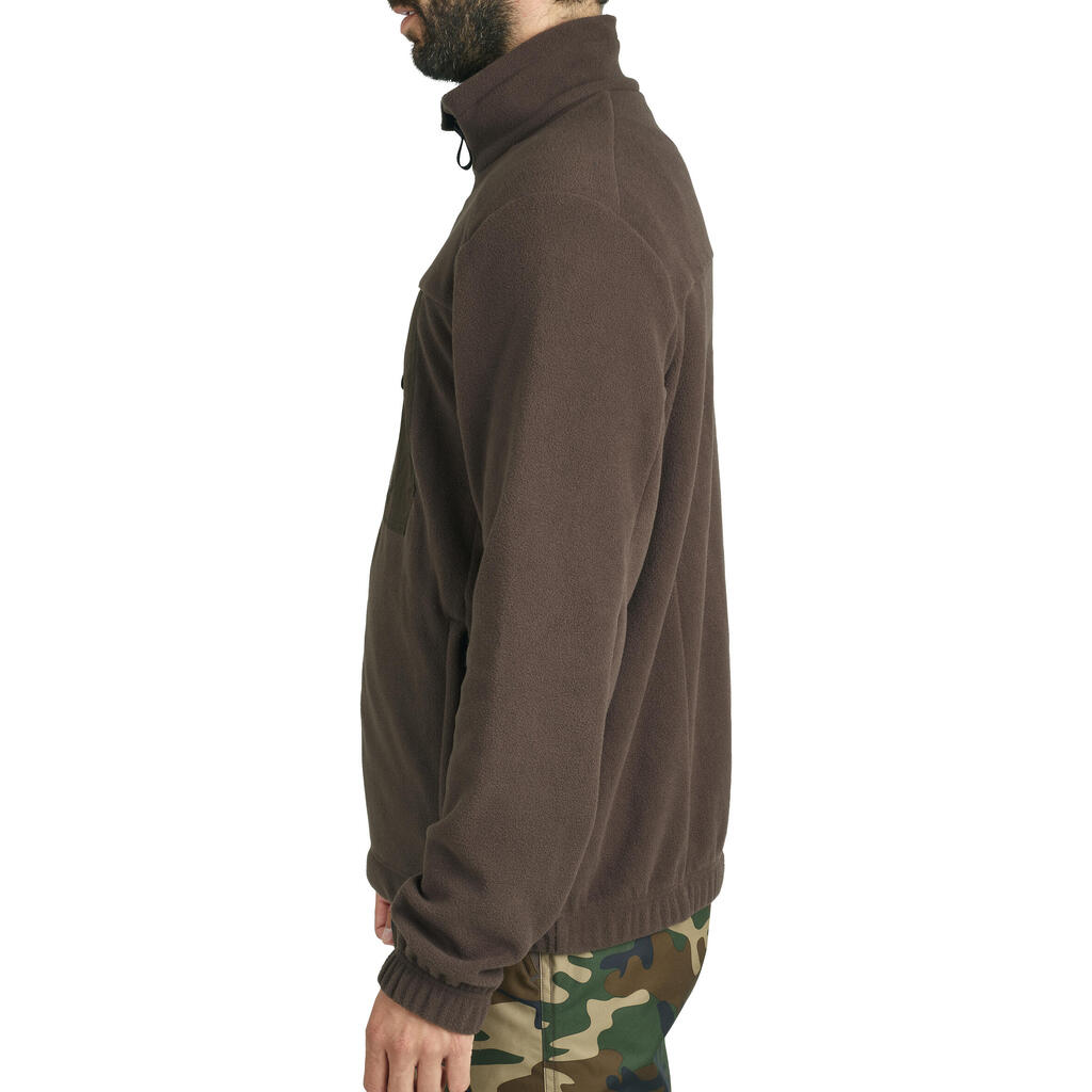 HUNTING FLEECE RECYCLED 500 BROWN