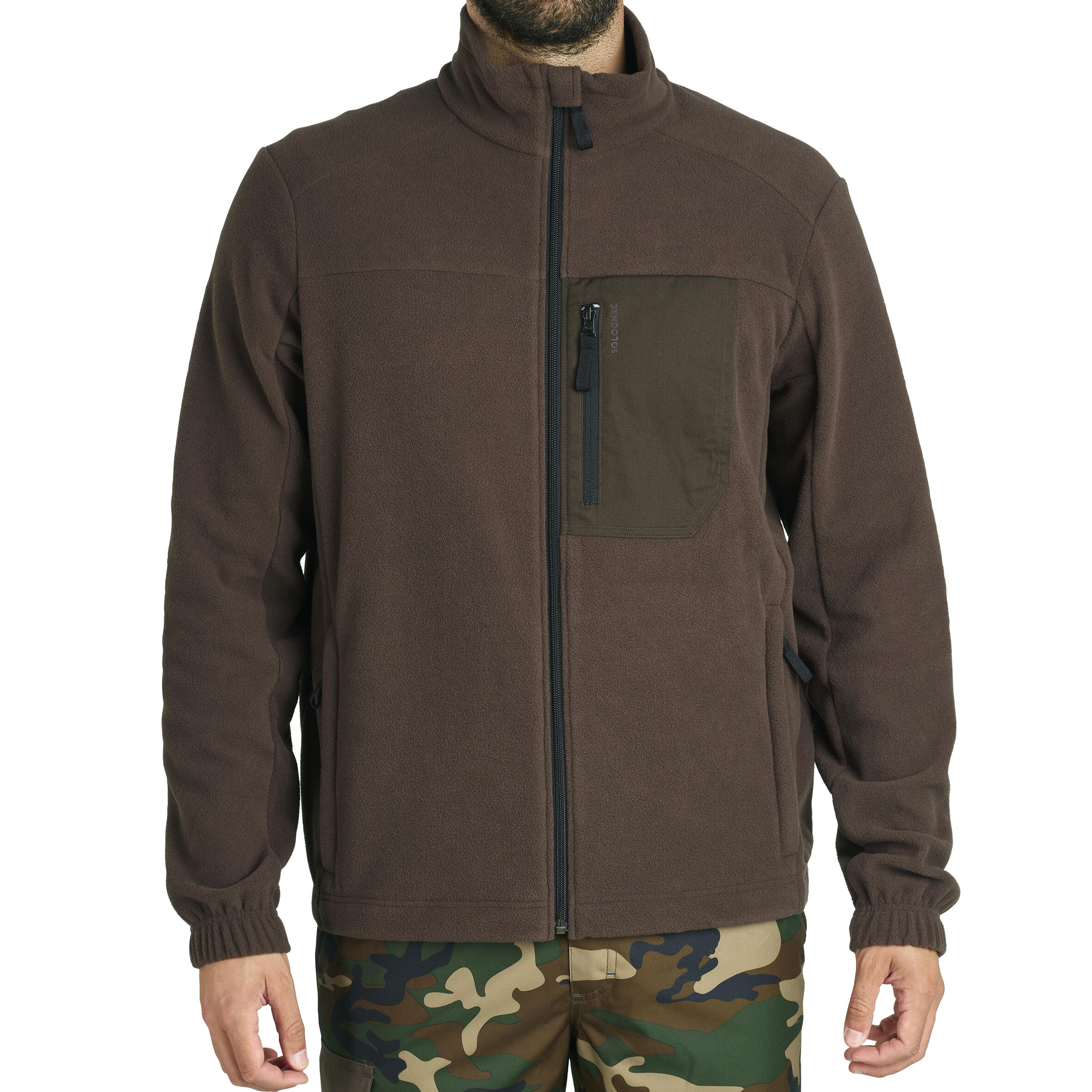 Forro polar marron sale
