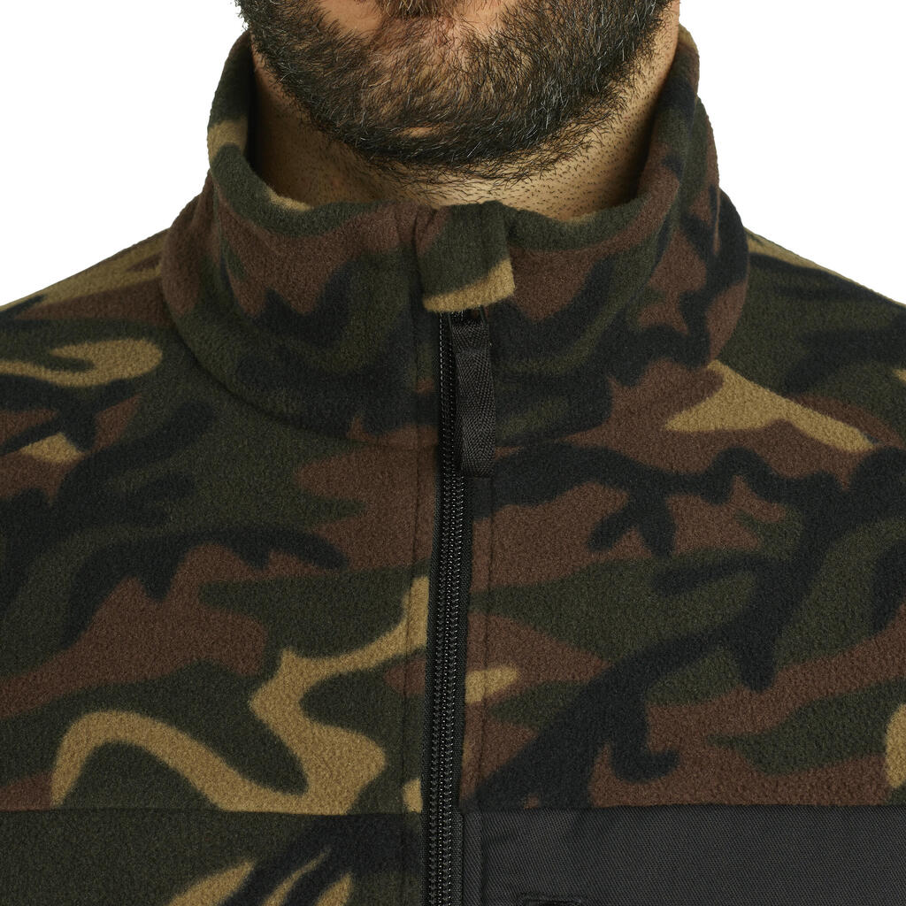 RECYCLED HUNTING FLEECE 500 - CAMOUFLAGE