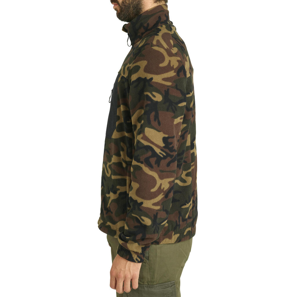 RECYCLED HUNTING FLEECE 500 - CAMOUFLAGE