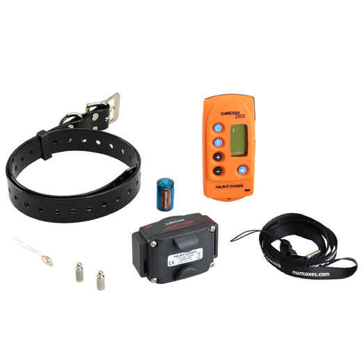 
      COLLAR + REMOTE CONTROL PACK FOR DOG TRAINING NUM'AXES CANICOM 250S
  