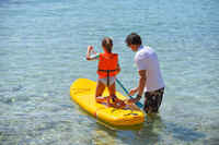 Chaleco Ayuda A La Flotación Kayak Paddle Surf Itiwit Naranja 50 N