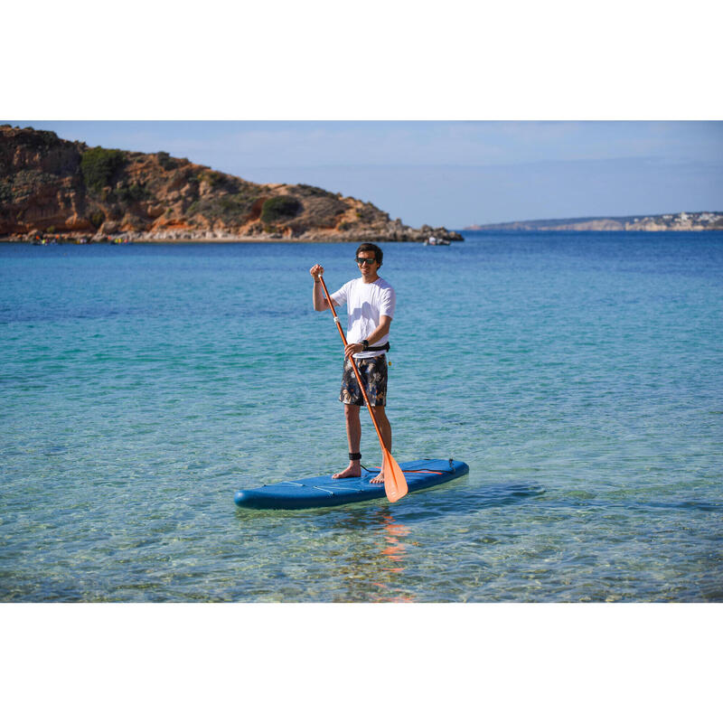 SUP Set Stand up Paddle aufblasbar - 100M Touring Einsteiger blau