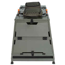 Folding Transport crate for 1 dog Aluminium 900