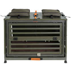 Folding Transport crate for 1 dog Aluminium 900