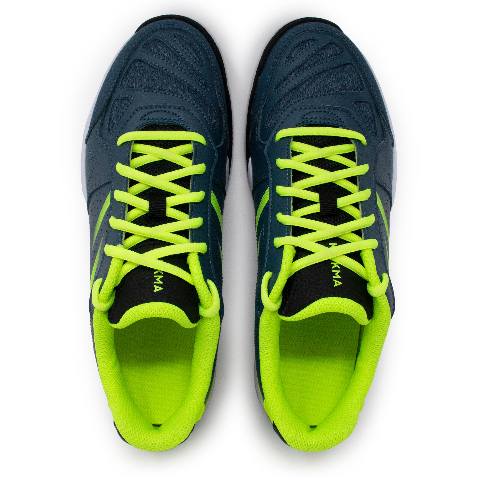 Adult Padel Shoes Kuikma PS 190 - Grey/Yellow 9/11