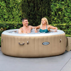 Spa hinchable intex burbujas 4 personas 795 litros