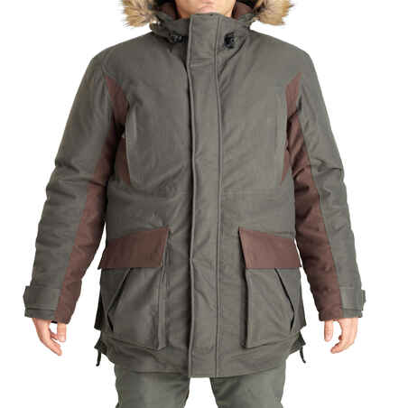 WATERPROOF JACKET WARM DOWN TO -20°C 100 - GREEN