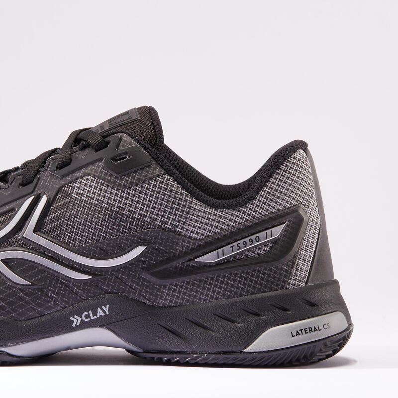 CHAUSSURES DE TENNIS HOMME TERRE BATTUE - ARTENGO FAST PRO NOIR