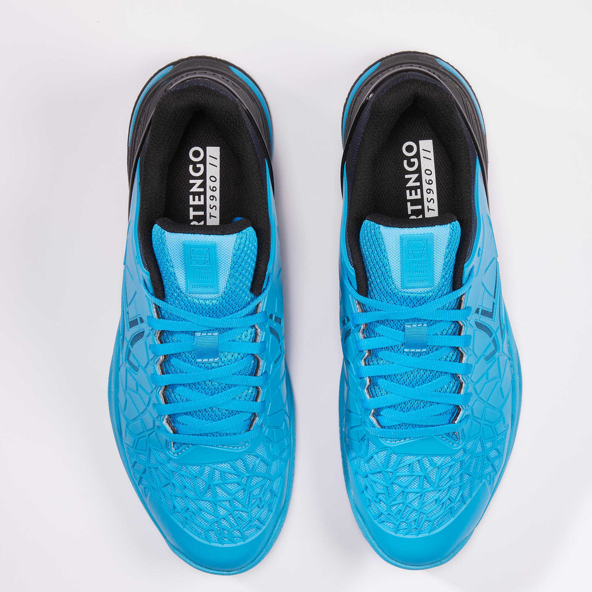 Men's Multicourt Tennis Shoes Strong Pro - Blue/Black 7/10