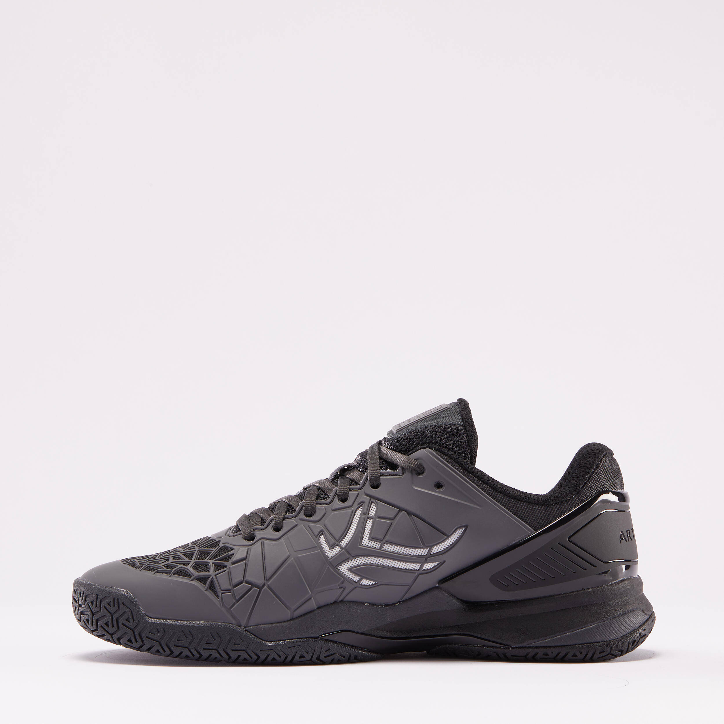 Men's Tennis Multicourt Shoes Strong Pro - Grey/Black -  3