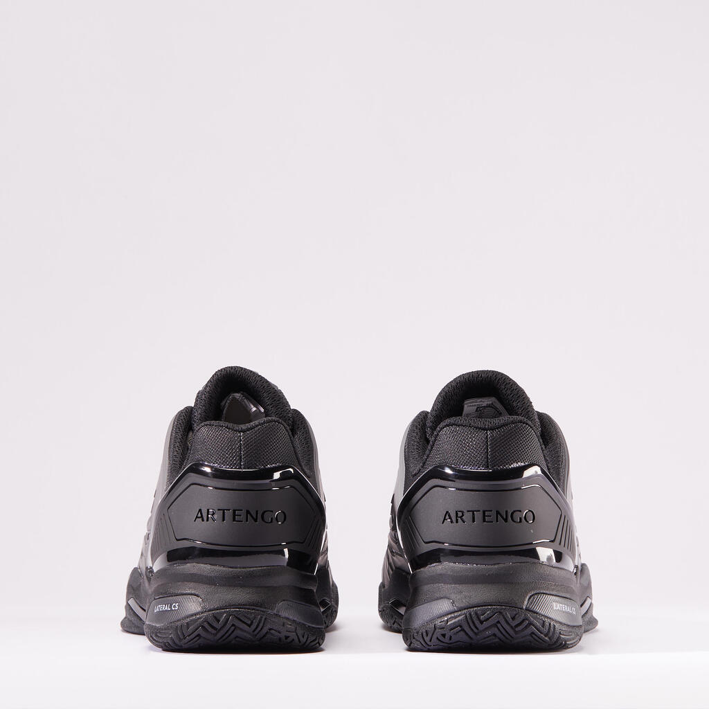 Pánska tenisová obuv TS960 Multicourt čierno-fialová Gaël Monfils