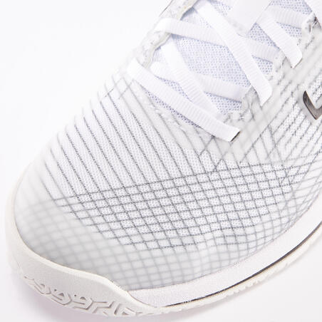 Кросівки чоловічі TS990 для тенісу білі/сірі