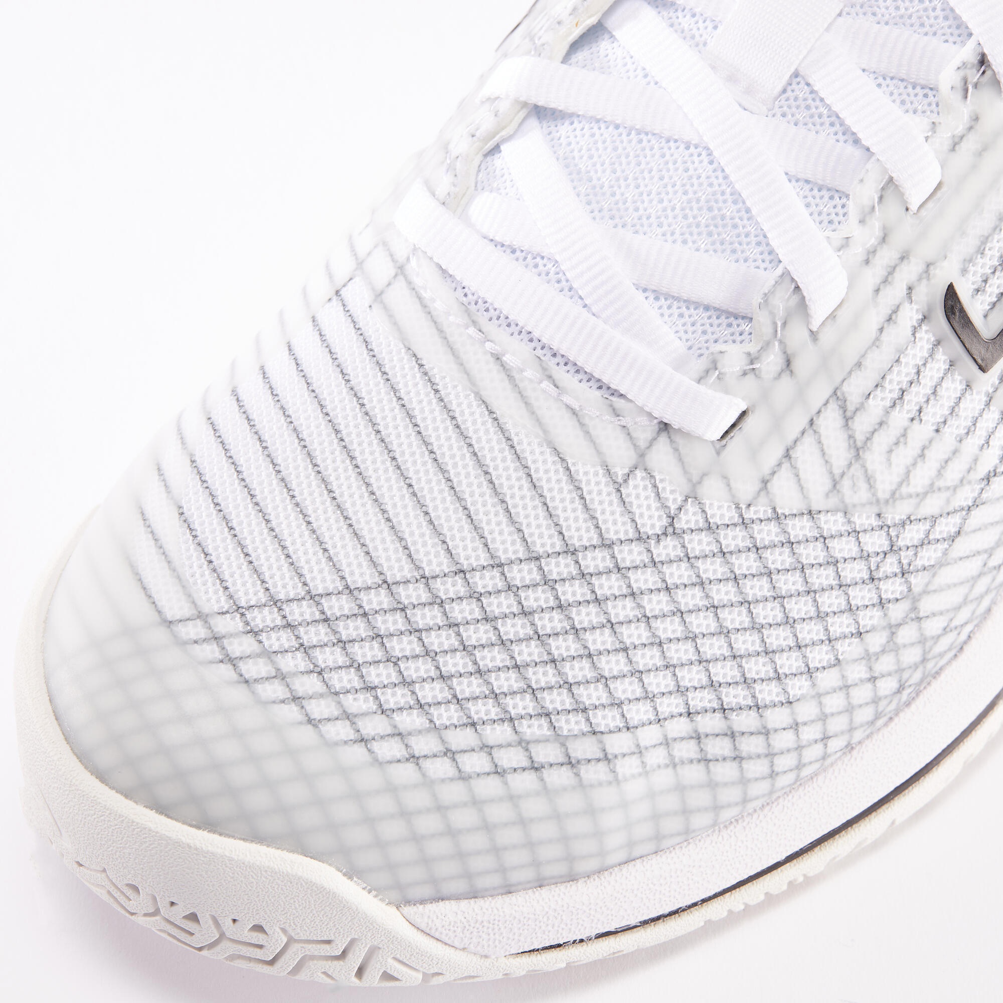 Tennisschoenen voor heren TS990 multicourt wit 3/8