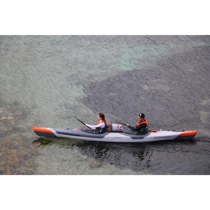 2PERSON HIGHPRESSURE DROPSTITCH INFLATABLE KAYAK STRENFIT X500 Itiwit