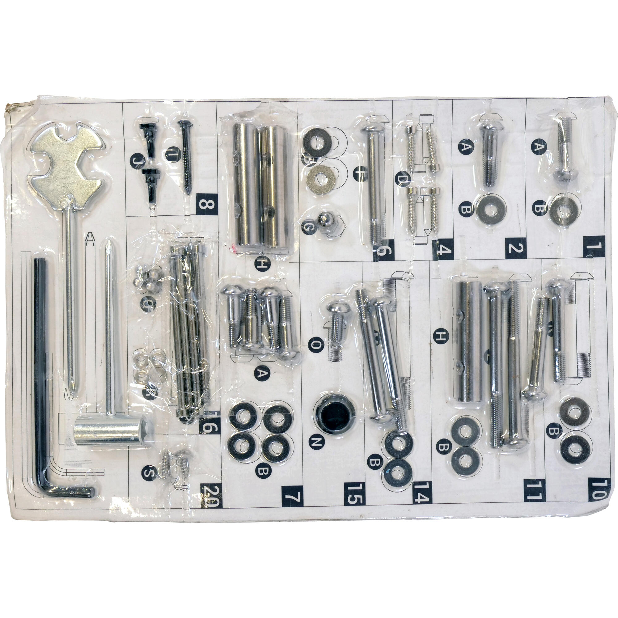 Domyos - Woodbike Kit Visserie - Visserie - Sav Fitness - Incolore - Taille Unique - Decathlon