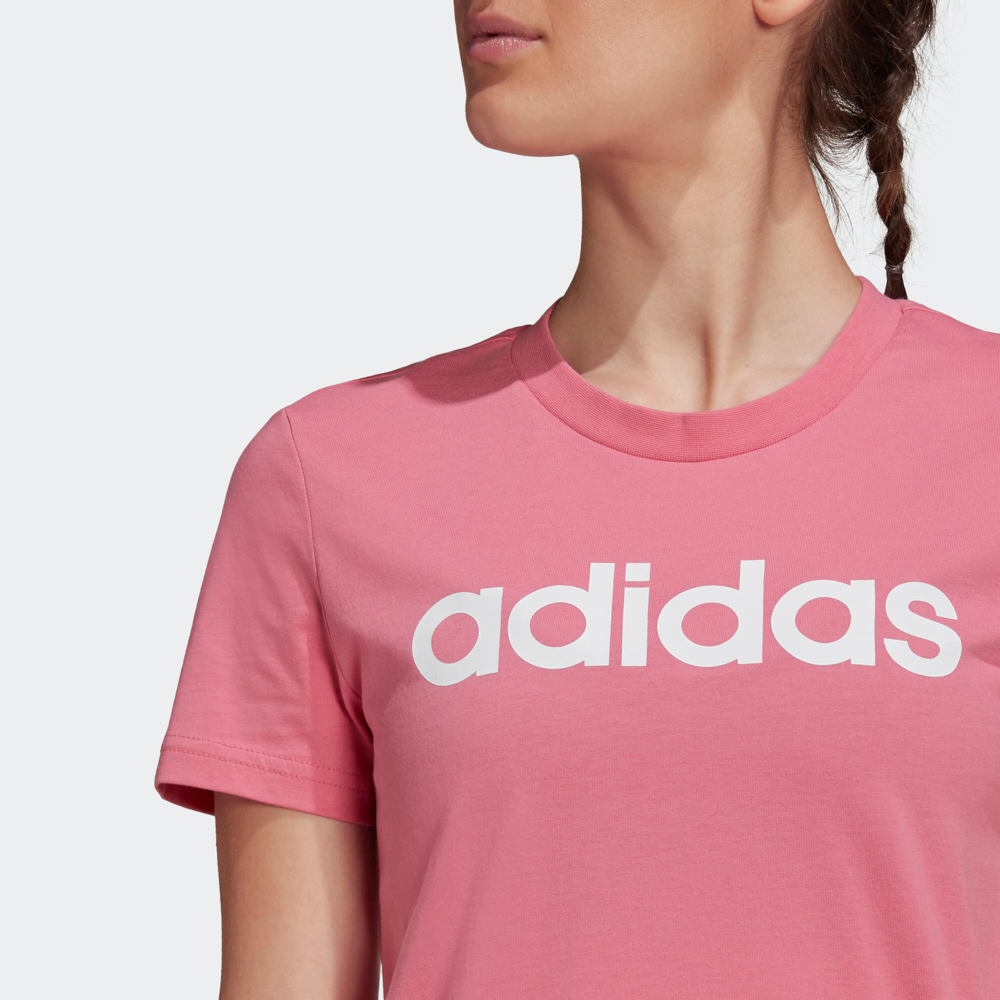 pink womens adidas top