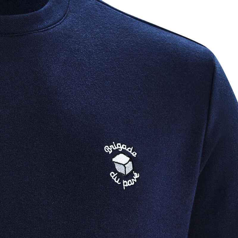 Sweatshirt Made In France Brigade du Pavé - Blue - Decathlon