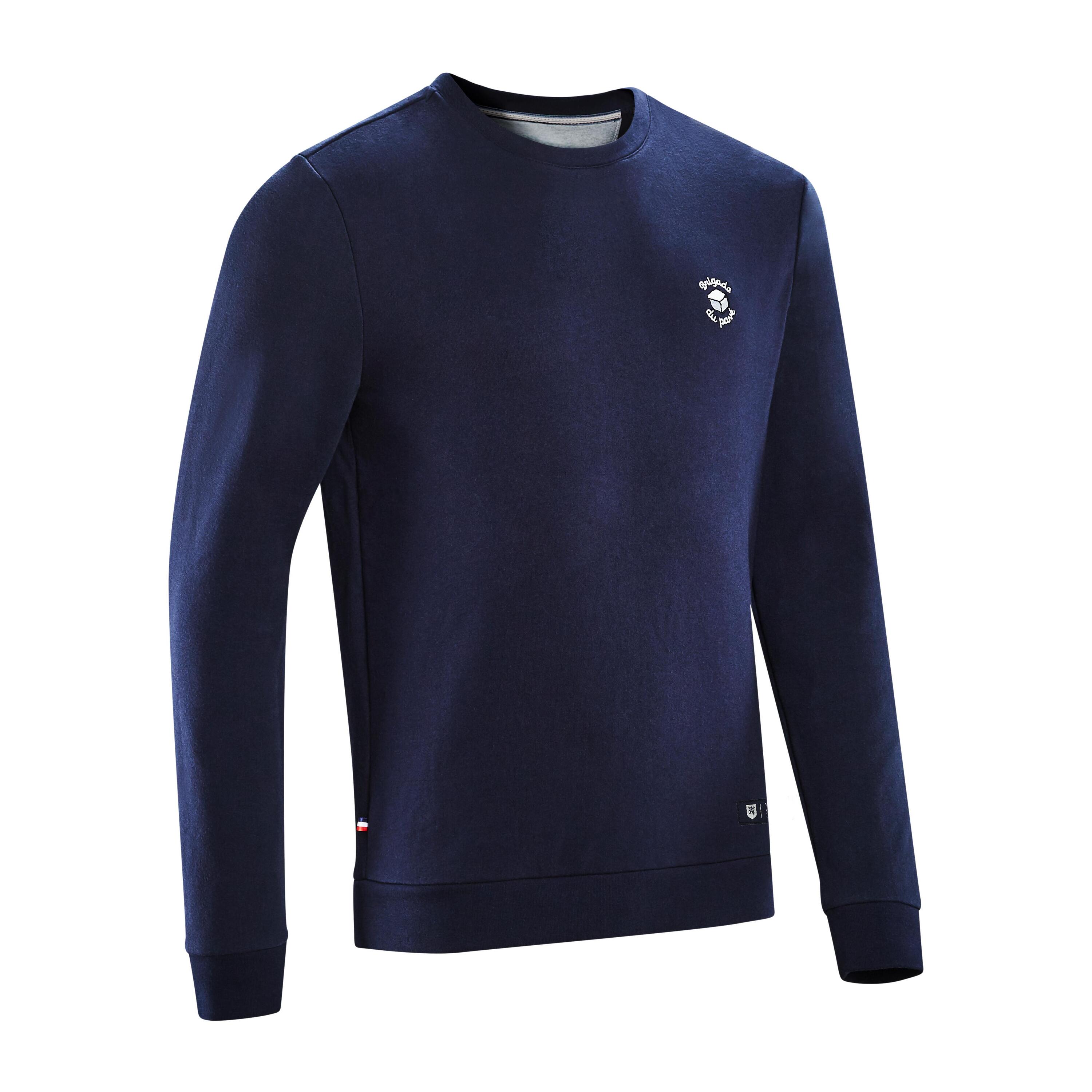 VAN RYSEL Sweatshirt Made In France Brigade du Pavé - Blue