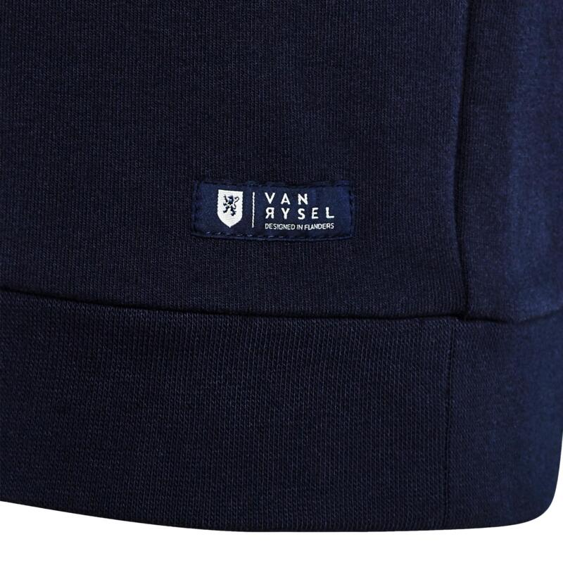 Sweater Made in France Brigade du pavé rugnummer blauw