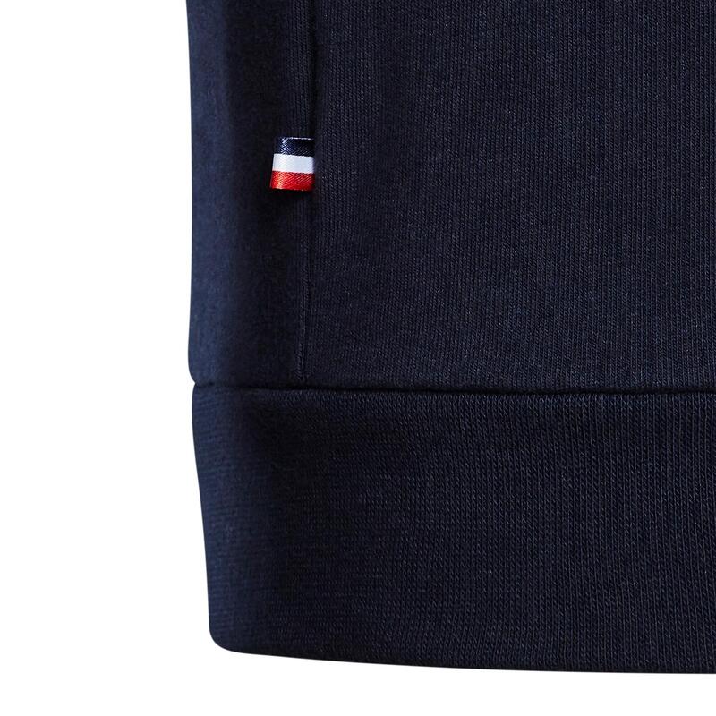 Sweater Made in France Brigade du pavé rugnummer blauw