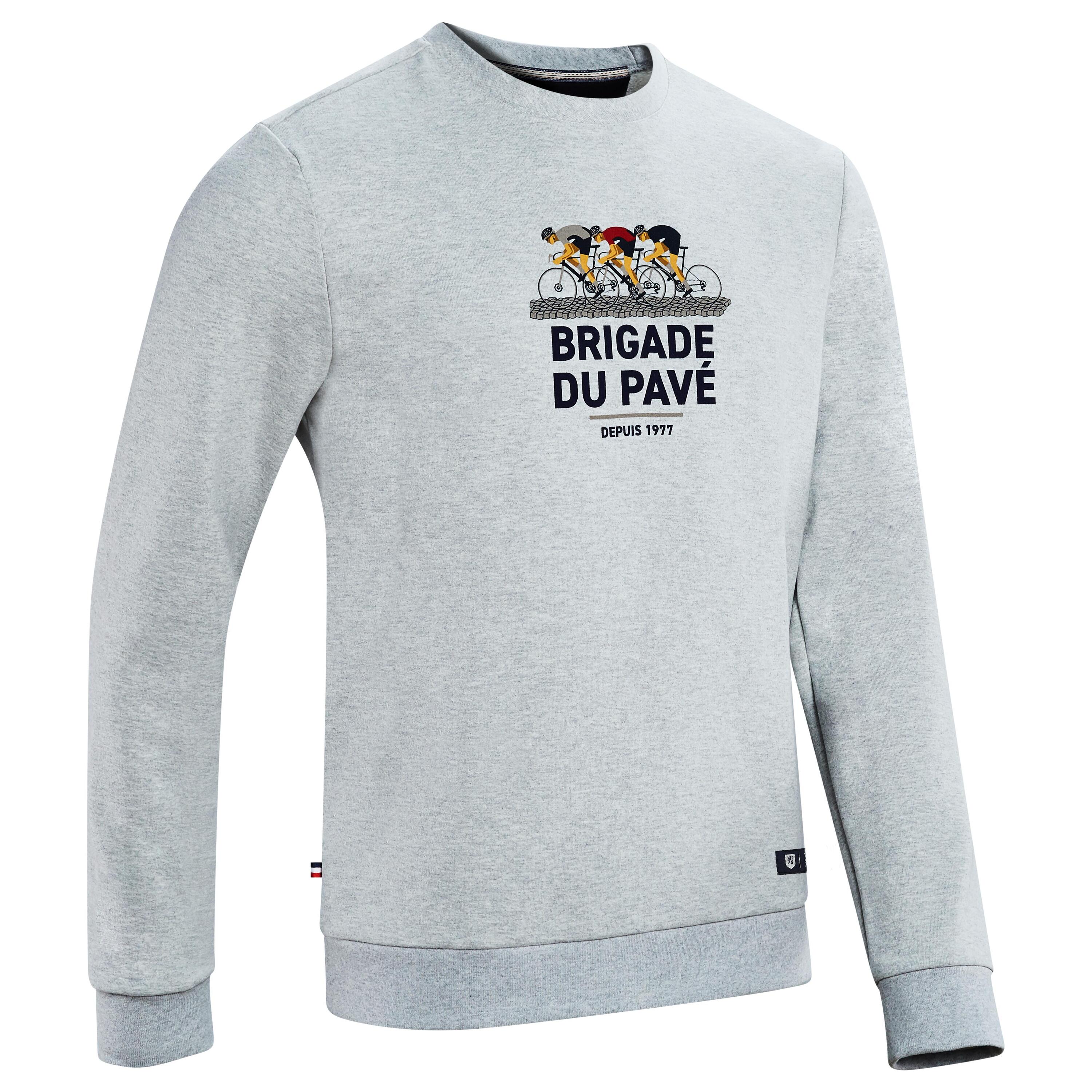 Sweatshirt Brigade du Pavé Collection - Grey 1/9
