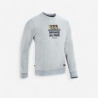SWEAT GRIS COLLECTION "BRIGADE DU PAVÉ"