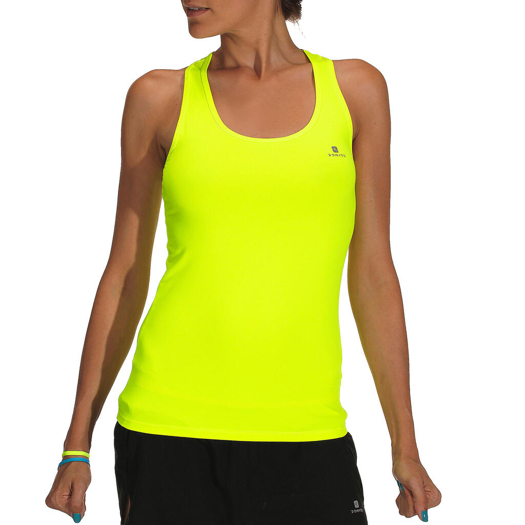 Top Schwimmerrücken Rundhalsausschnitt Fitness Cardio MY TOP
