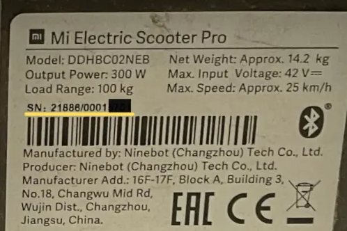 TROTINETE ELÉTRICA XIAOMI