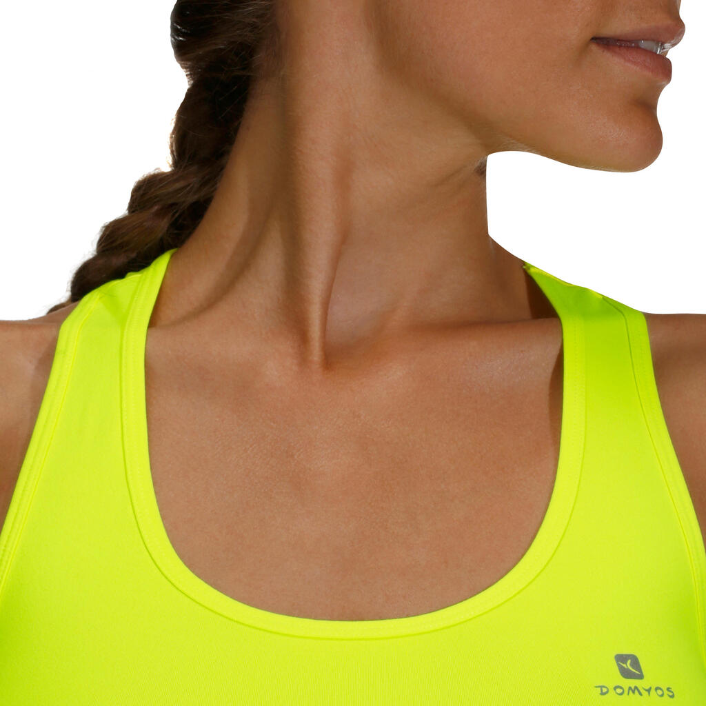 Top Schwimmerrücken Rundhalsausschnitt Fitness Cardio MY TOP