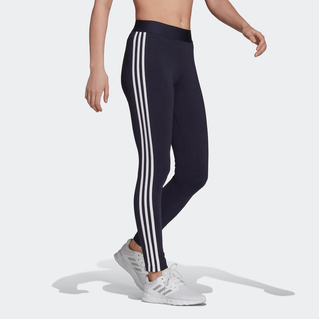 Adidas Leggings Damen - 3S blau