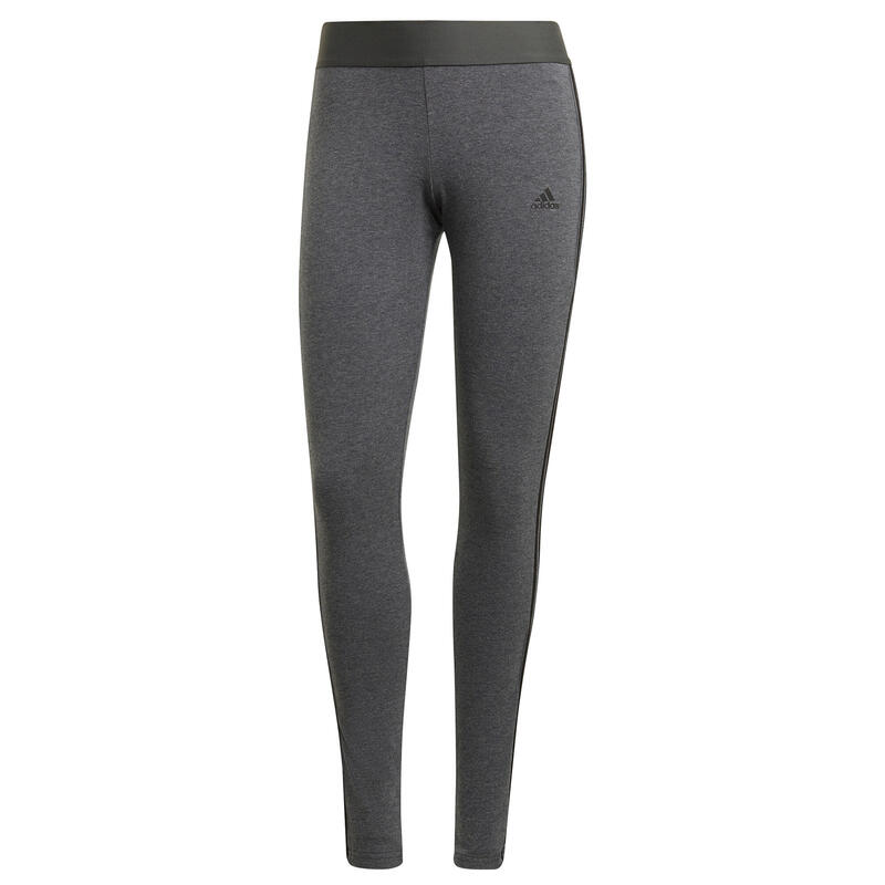 LEGGING VOOR FITNESS EN SOFT TRAINING DAMES GRIJS