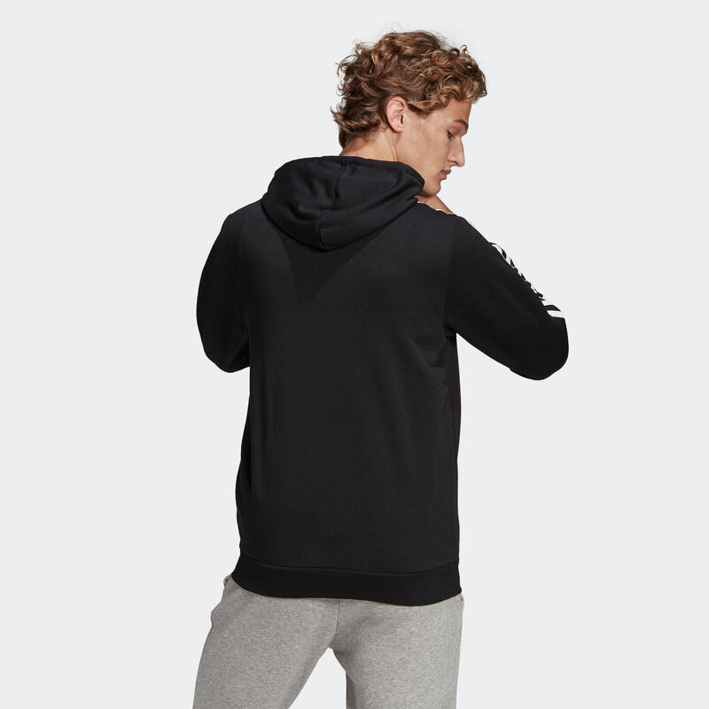 inferencia Papúa Nueva Guinea Egomanía Sudadera cremallera con capucha Adidas cuello redondo hombre con bolsillo negro | Decathlon inferencia Papúa Nueva Guinea Egomanía Sudadera cremallera con capucha Adidas cuello redondo hombre con bolsillo negro | Decathlon