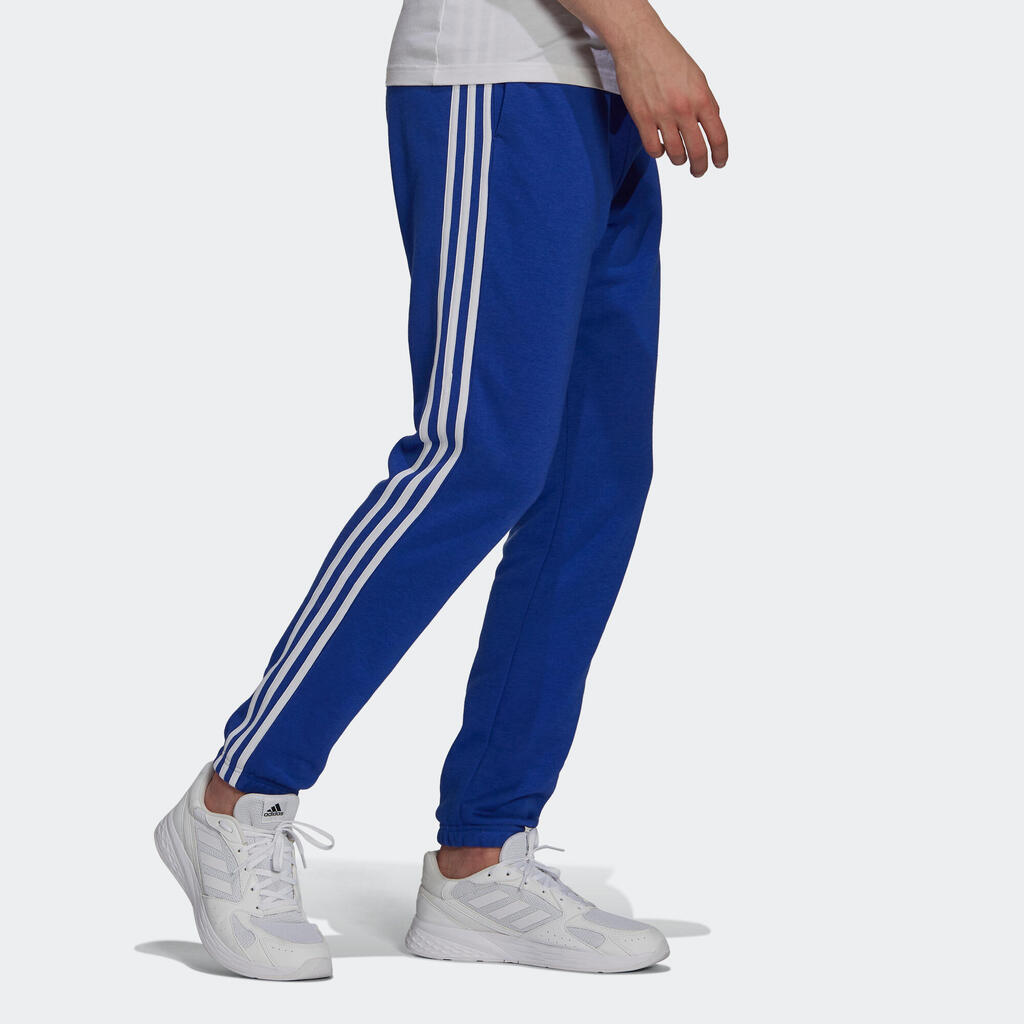 Pánske nohavice na fitness modré 