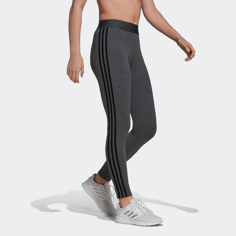 Colanți Fitness Adidas Gri Damă  