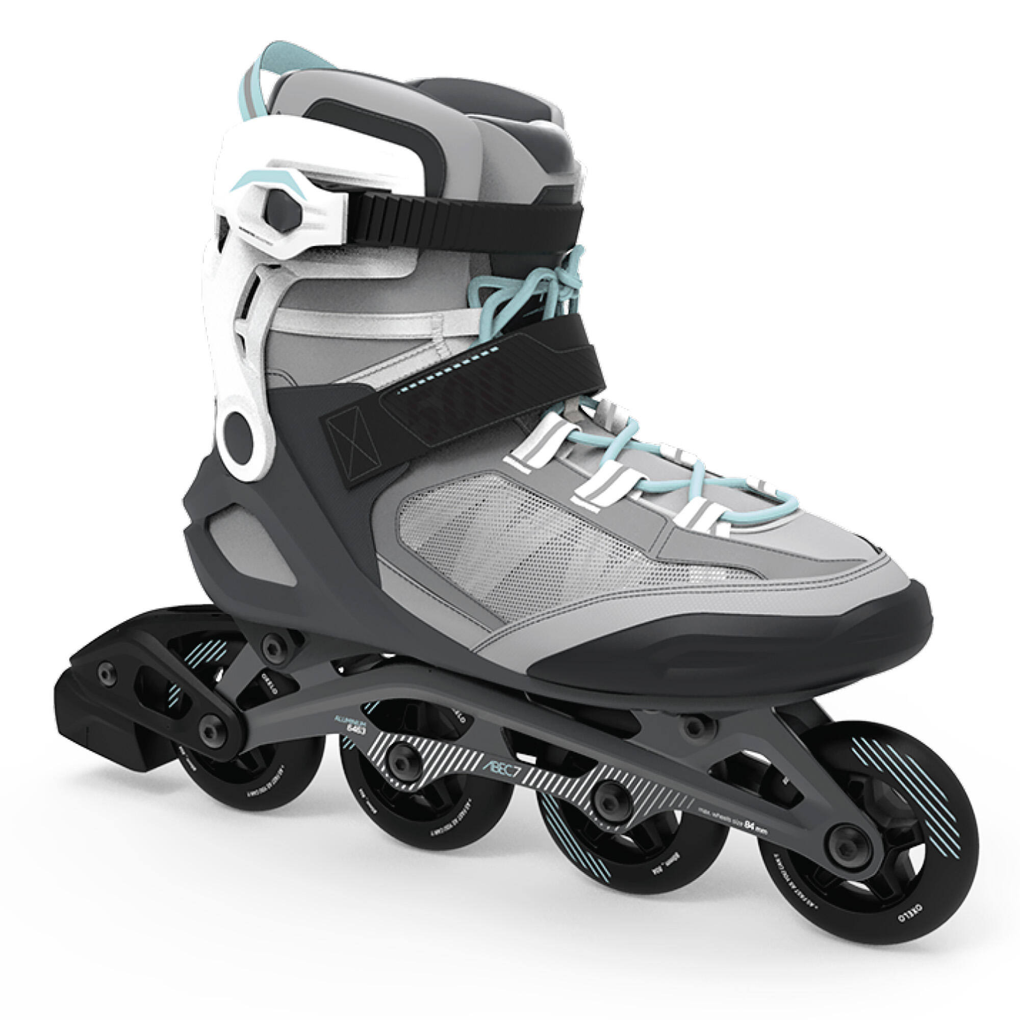 Inline-Skates Inliner Damen/Herren - FIT500 hellgrau 13/29