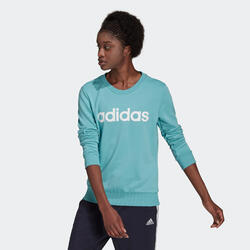 SWEAT FITNESS ADIDAS FEMME VERT