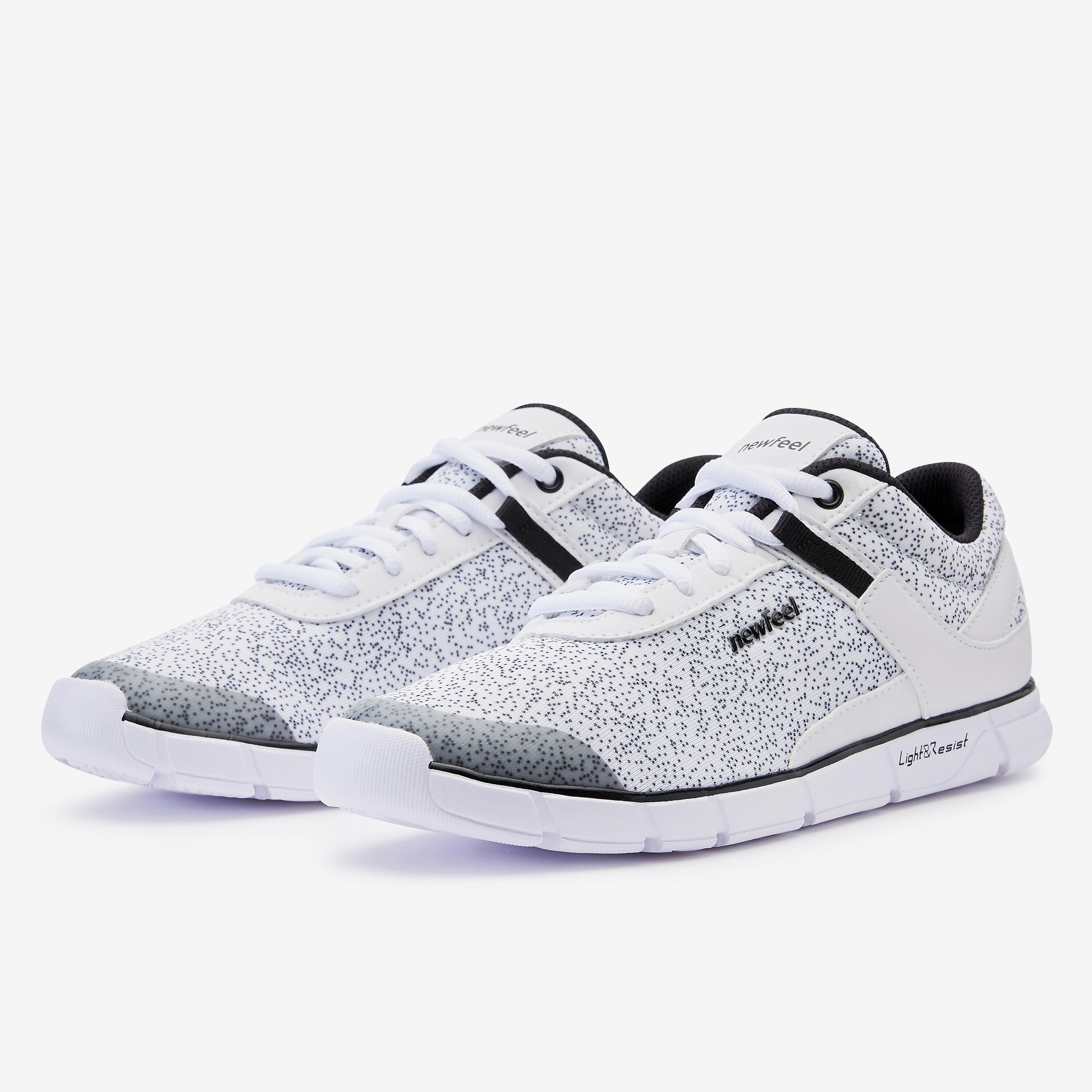 Soft 540 Women's Urban Walking Shoes - Mottled White 5/7